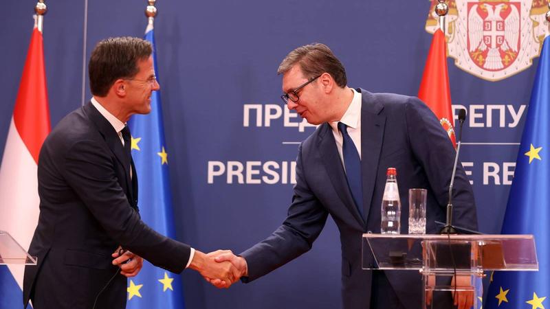 Rute razgovarao s Vučićem o saradnji između NATO-a i Srbije i odgovornosti za nasilje u Banjskoj