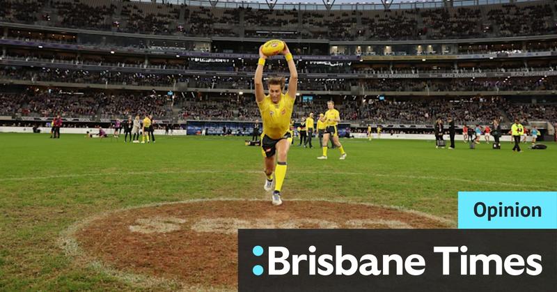 Gran’s not happy about the AFL killing the centre bounce. She says it stood for something grander