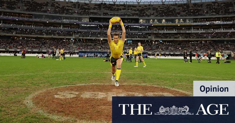 Gran’s not happy about the AFL killing the centre bounce. She says it stood for something grander