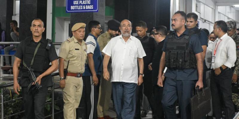 Manipur: Former CM N. Biren Singh Travels to Delhi to Press for End to President’s Rule