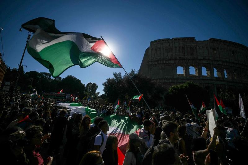 El despertar de Italia por Gaza y su quiebre social