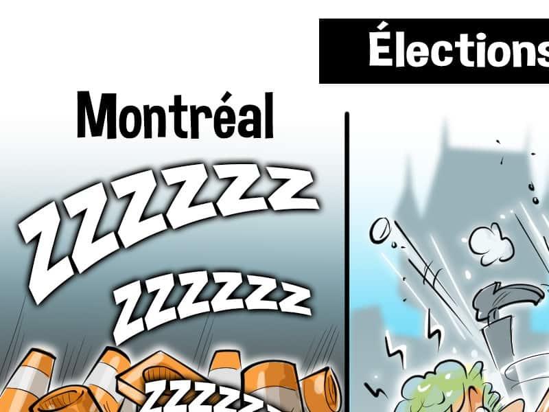 Les élections municipales à Montréal et à Québec