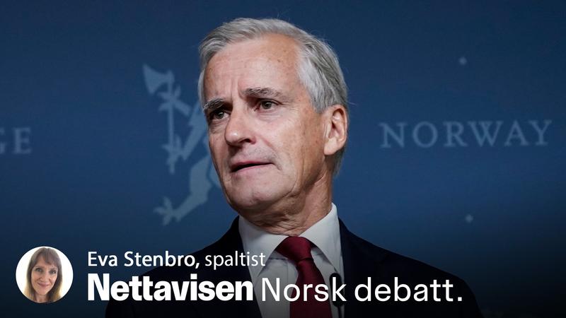 Støre må beklage Støre må beklage