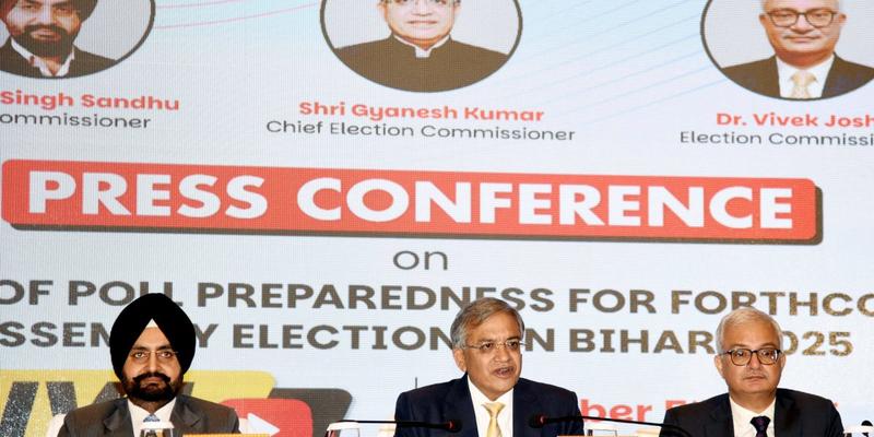 Gyanesh Kumar Skips Mention of Reasons for Deletions, 'Illegal Immigrants’ Found in Bihar SIR