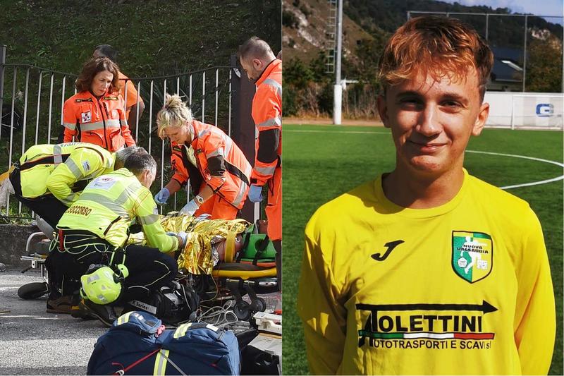 I sogni di Luca Tanfoglio, promessa del calcio, spezzati a 16 anni: tutta Bione si stringe alla famiglia del ragazzo