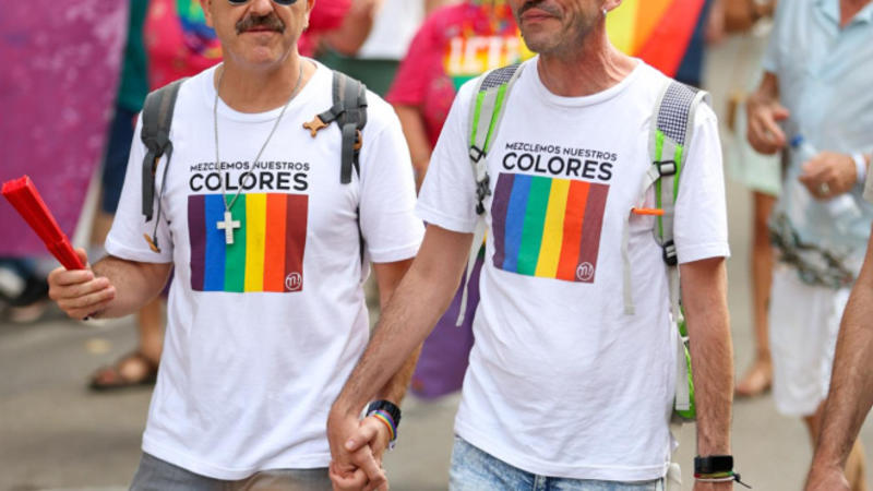 Dos hombres gais mayores