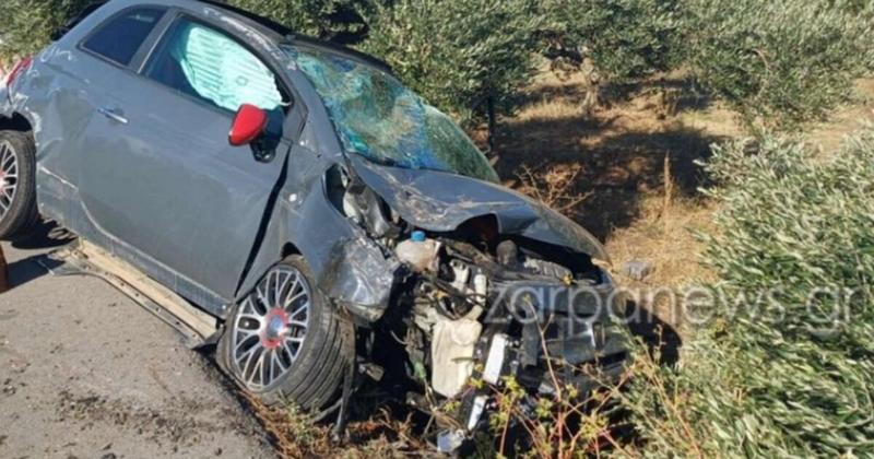 Χανιά: Τέσσερις τραυματίες μετά από τροχαίο