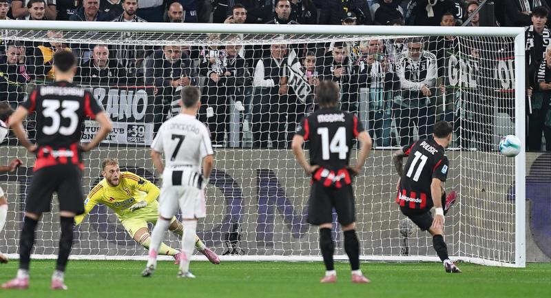 Juventus-Milan 0-0: Pulisic calcia un rigore alle stelle /