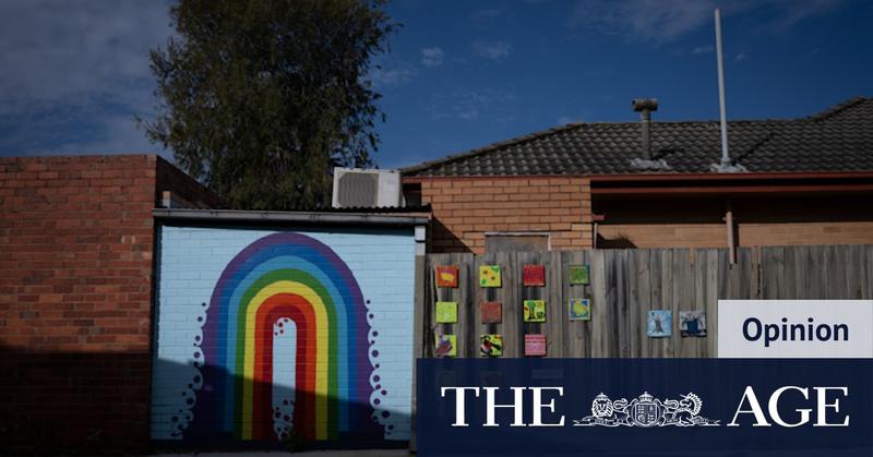 My suburb’s so small, our primary school was cut in half