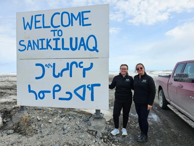 An Inuit community installs Nunavut's first wind turbine