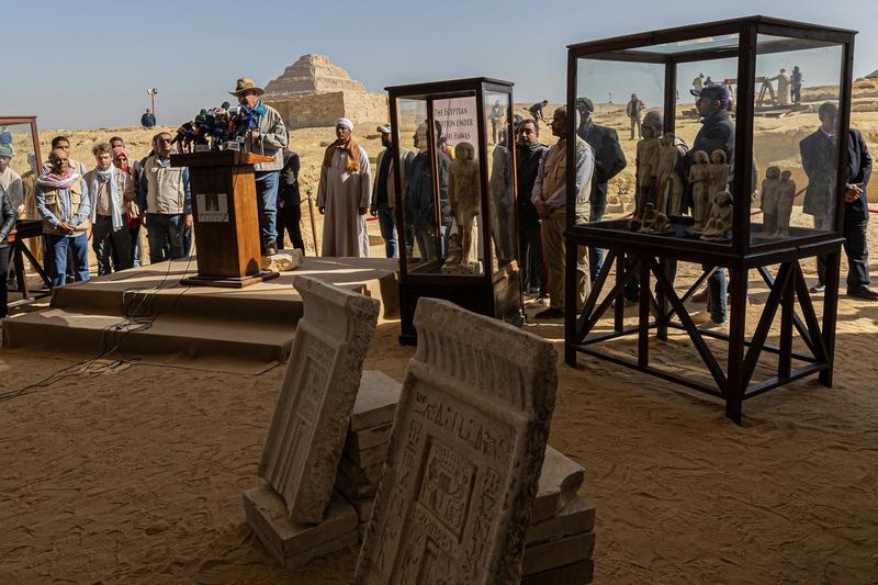 Ancient limestone tablet disappears from tomb in Egypt’s Saqqara necropolis