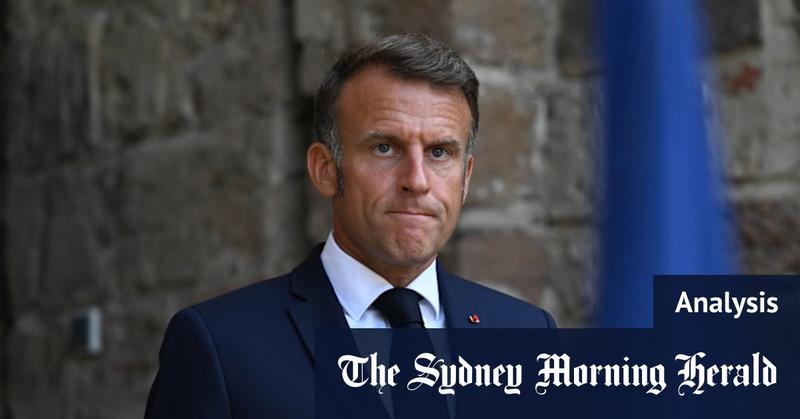 Macron wanders alone by the Seine as his grip on power slips away