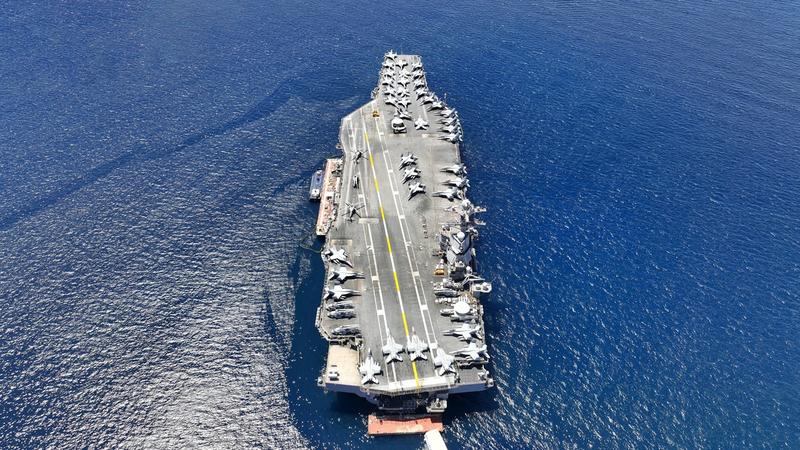 The USS Gerald R. Ford Is Back in the Mediterranean
