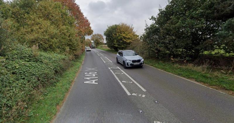 Busy A-road closed in both directions due to crash