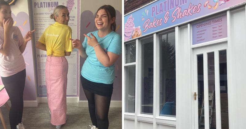 Sell-out weekend for new cake shop