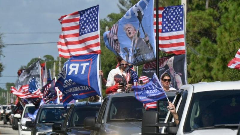 Trump the peacemaker abroad appears a warlord at home – his supporters don't want this