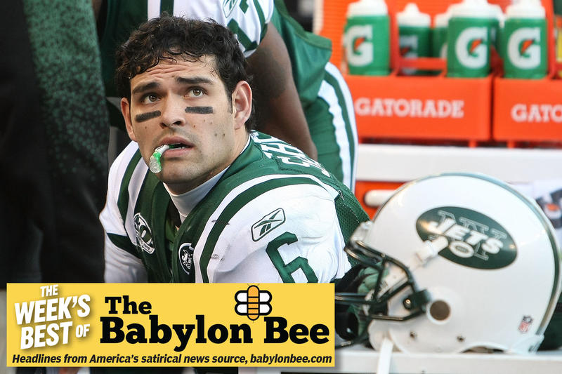 Best of the Babylon Bee: Mark Sanchez sentenced to five more seasons with the Jets Best of the Babylon Bee: Mark Sanchez sentenced to five more seasons with the Jets