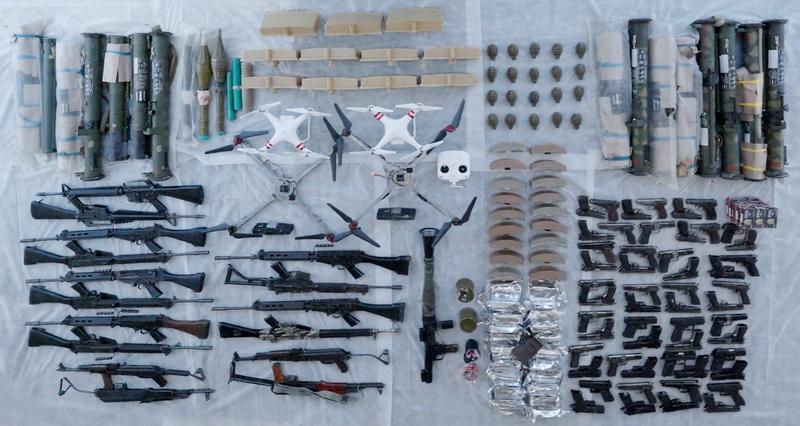 Shin Bet says it seized advanced Iranian arms destined for West Bank terrorists