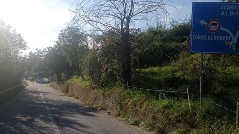 Cenate Sotto, investita da un furgone: grave ciclista 70enne