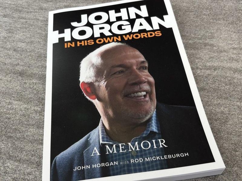 Fond memories of John Horgan highlight book launch