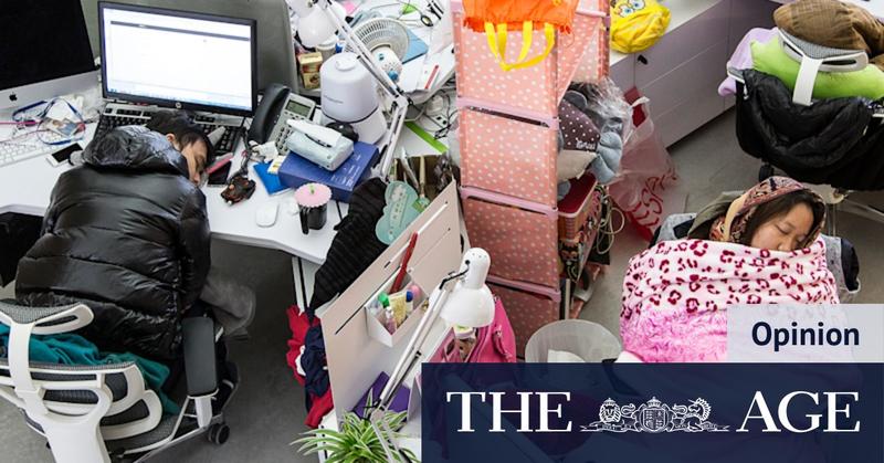 This work trend could lead to an early death. Some people swear by it