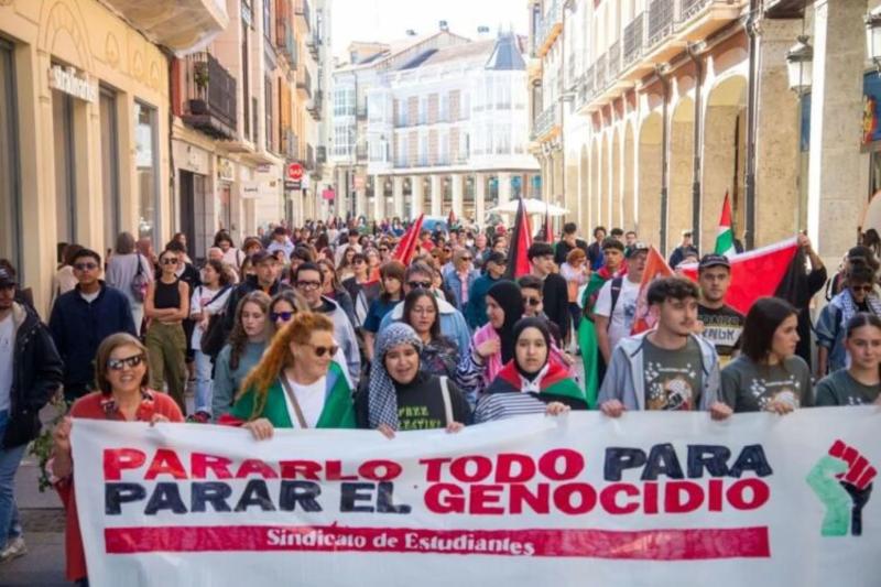 Una huelga estudiantil histórica contra el genocidio sionista y la extrema derecha. ¡Gaza no estás sola!