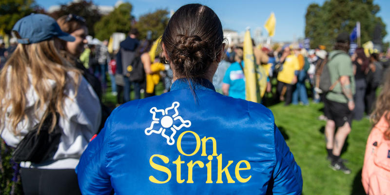 The bosses spread hate against public sector unions