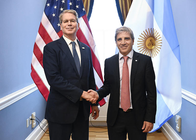 BREAKING: US Treasury intervenes directly in Argentine forex market