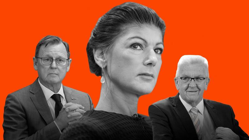 Ramelow, Wagenknecht, Kretschmann & Co.: 5 Linke im Visier des Verfassungsschutzes Ramelow, Wagenknecht, Kretschmann & Co.: 5 Linke im Visier des Verfassungsschutzes