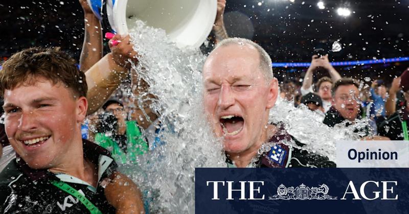 The final 90 seconds of the NRL grand final was sporting theatre at its finest