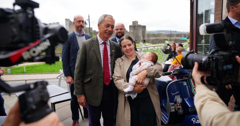 Farage says ex-Reform leader in Wales was ‘bad apple’ during Gwent visit