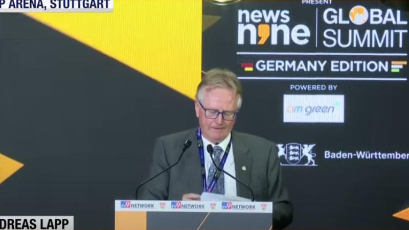 India has proven it was right choice for us: LAPP Group’s Andreas Lapp at News9 Global Summit