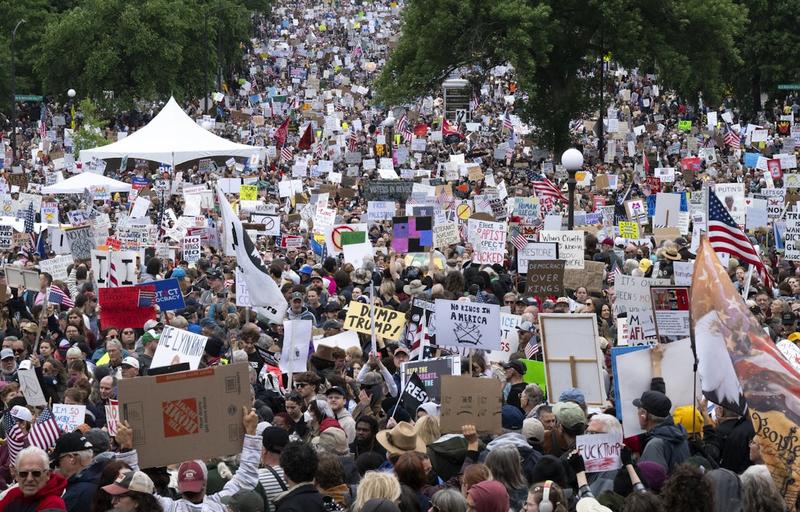 Republican Rep Claims Everyone at “No Kings” Protest Is a Terrorist