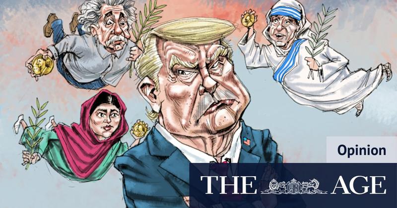 Trump is not worthy of the Nobel Peace Prize – not now, not ever