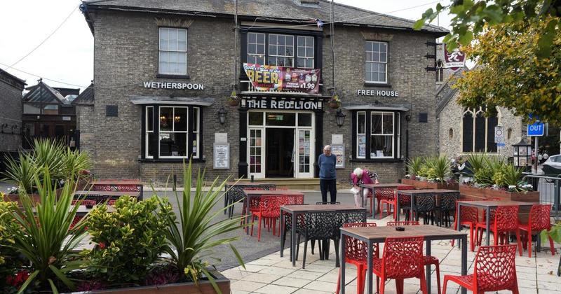 Could pub goers be breaching no-drinking ban in town?