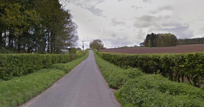 Emergency services called to crash between village and market town