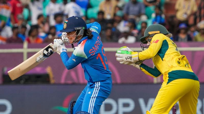 Smriti Mandhana achieves massive feat with dashing fifty against Australia in Women's ODI World Cup