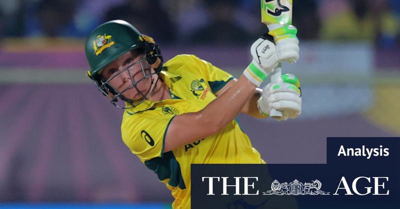 ‘What have I done?’ Australia were facing a record run chase. This is why the pressure was on their opponents anyway