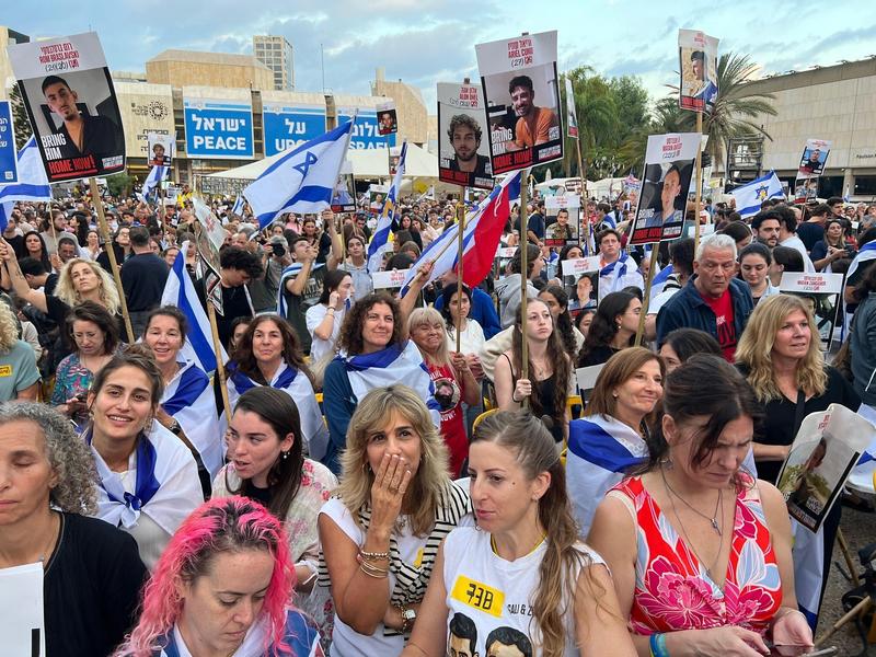 Hostages’ families assemble near Gaza border as nation anxiously awaits their return