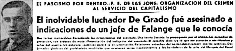 «El Fascismo por dentro»: Organización criminal al servicio del capitalismo -Septiembre/Octubre de 1934- (Parte II)