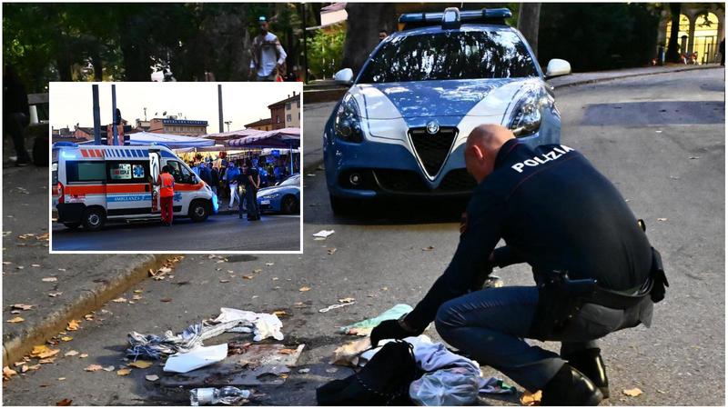Sangue in Montagnola. In fuga dopo i fendenti. Caccia agli aggressori. Trovato il machete