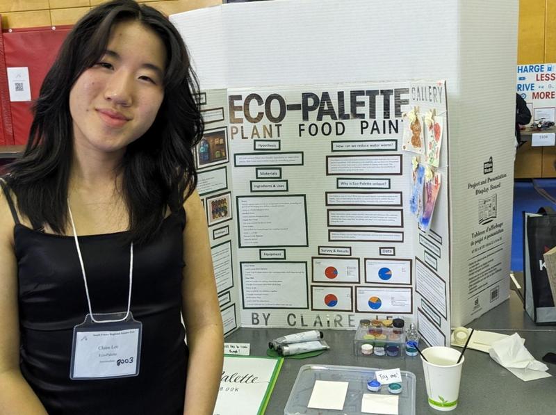 Student paints a more environmentally-friendly future