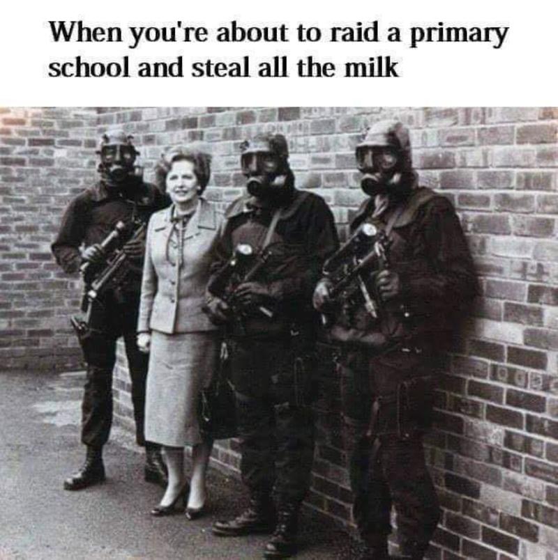 100 години от рождението на „Крадецът на мляко“. И на жестокия неолиберализъм.