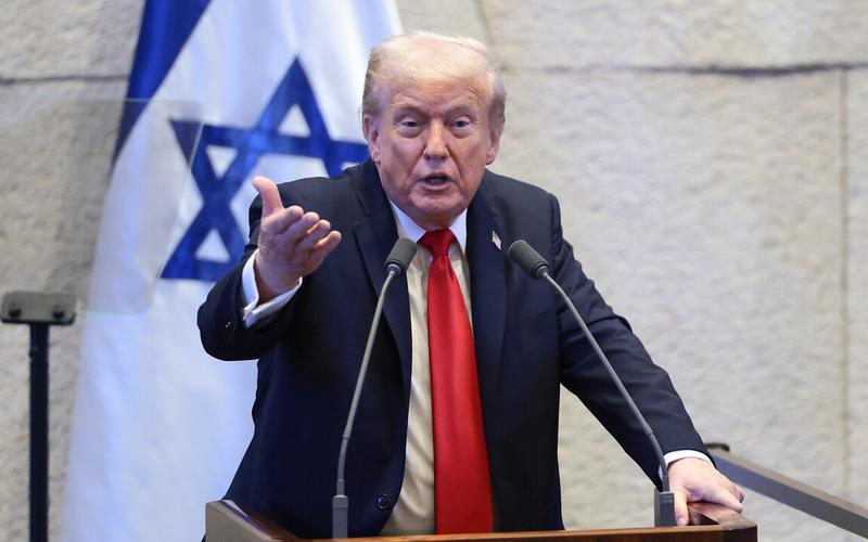 Rapturously received in the Knesset, Trump tells Israel it won the war, now it’s time for peace