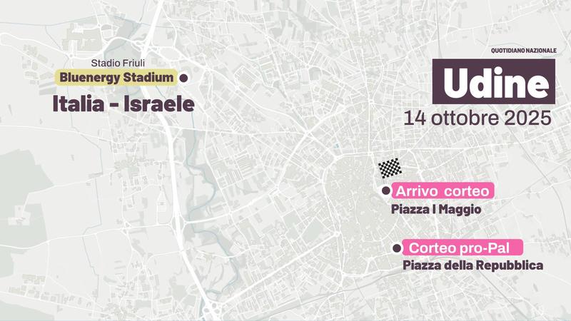 Imponenti misure di sicurezza per Italia-Israele: inviati rinforzi, coinvolto anche l’Esercito. Occhi puntati sul corteo pro-Pal