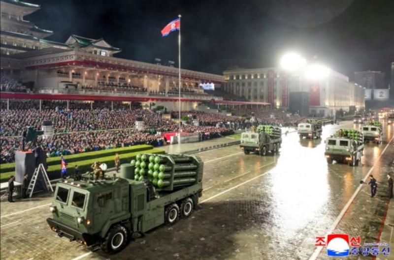 North Korea Hosts Military Parade With China, Russia Looking On North Korea Hosts Military Parade With China, Russia Looking On