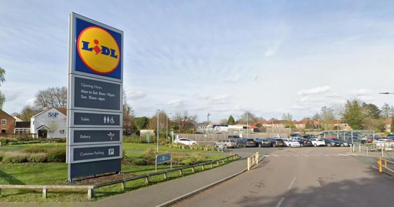 Mum spots 'swear word' on Halloween decoration in Lidl