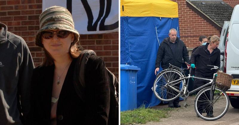 Riddle of the 'cycling hippy' at centre of anti-terror probe as she appears in court