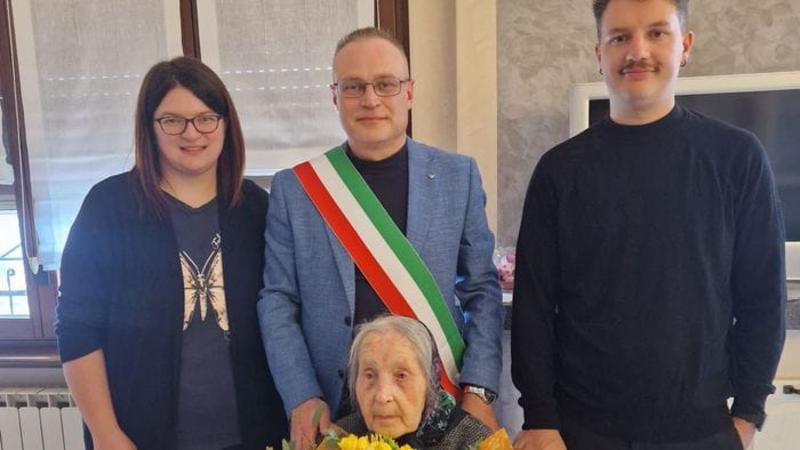 Premolo festeggia la decana Rosa: «esempio di vita»
