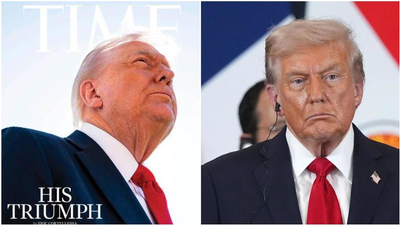 Time dedica la copertina a Trump, ma lui si infuria: “Mi hanno cancellato i capelli”